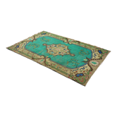 Anatolian handmade vintage rug 272 cm x 169 cm
