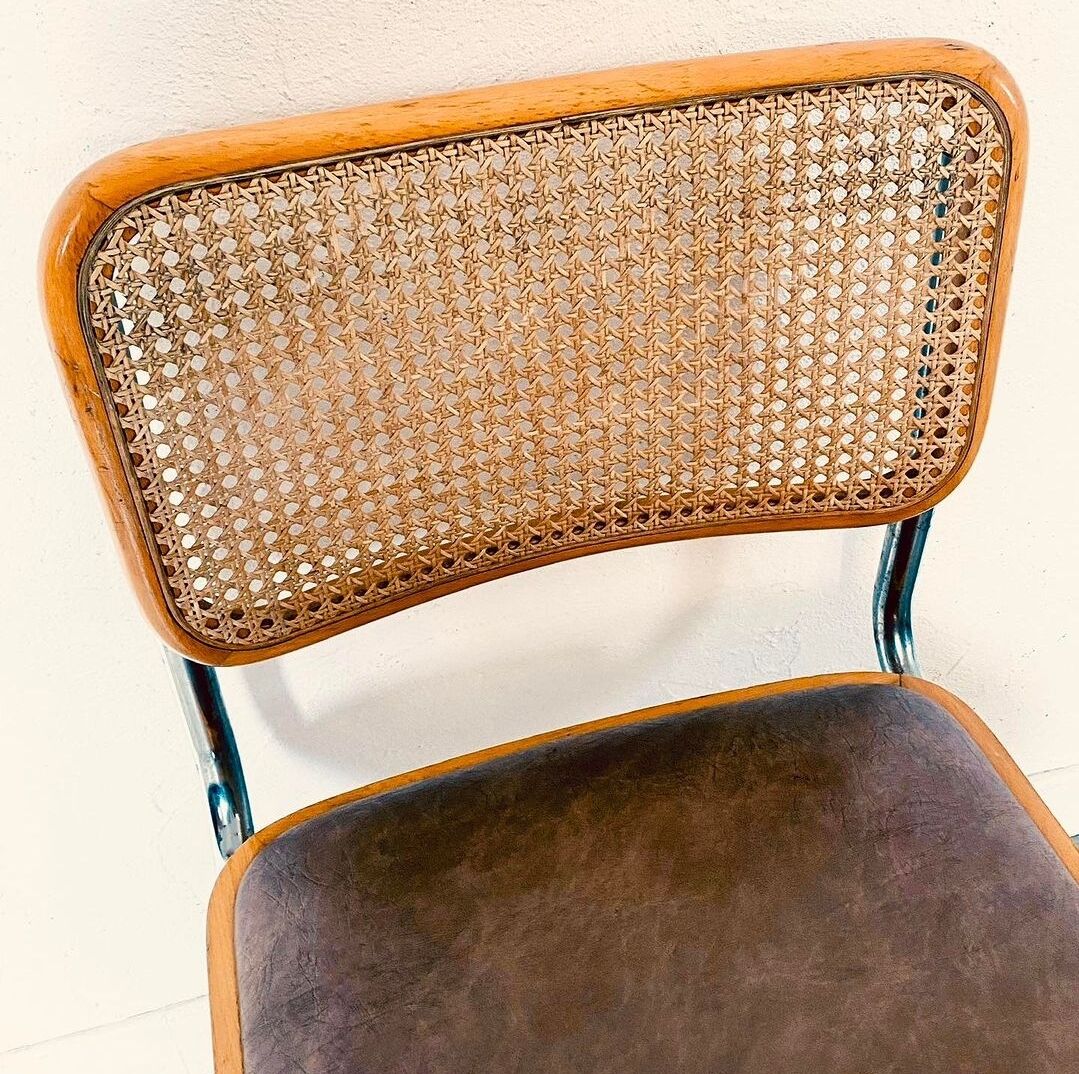 6 chaises B32 Marcel Breuer