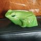 Terrine vintage Michel Caugant figurant une grenouille