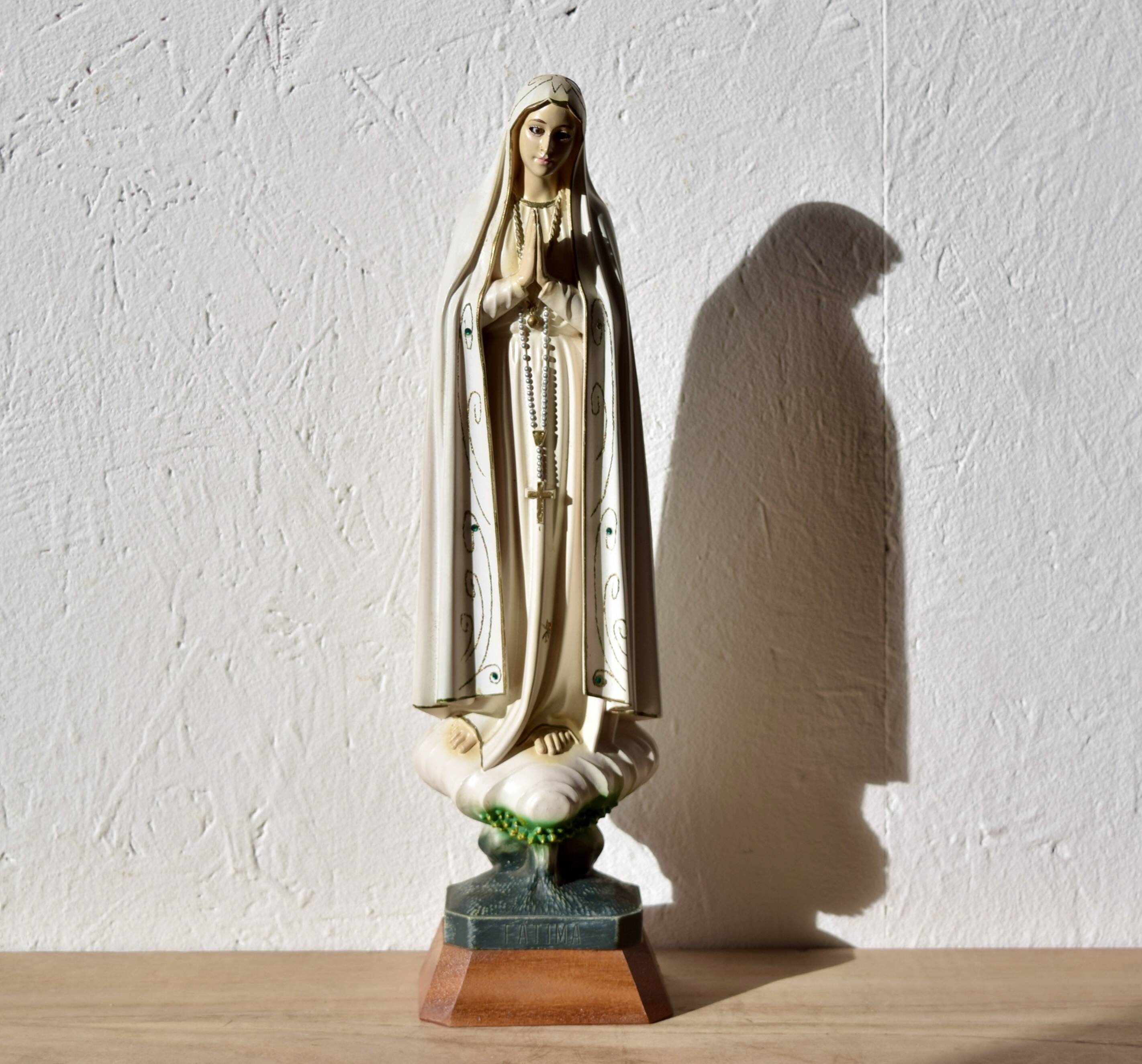 Fatima - Religious resin statuette - Made in Portugal
