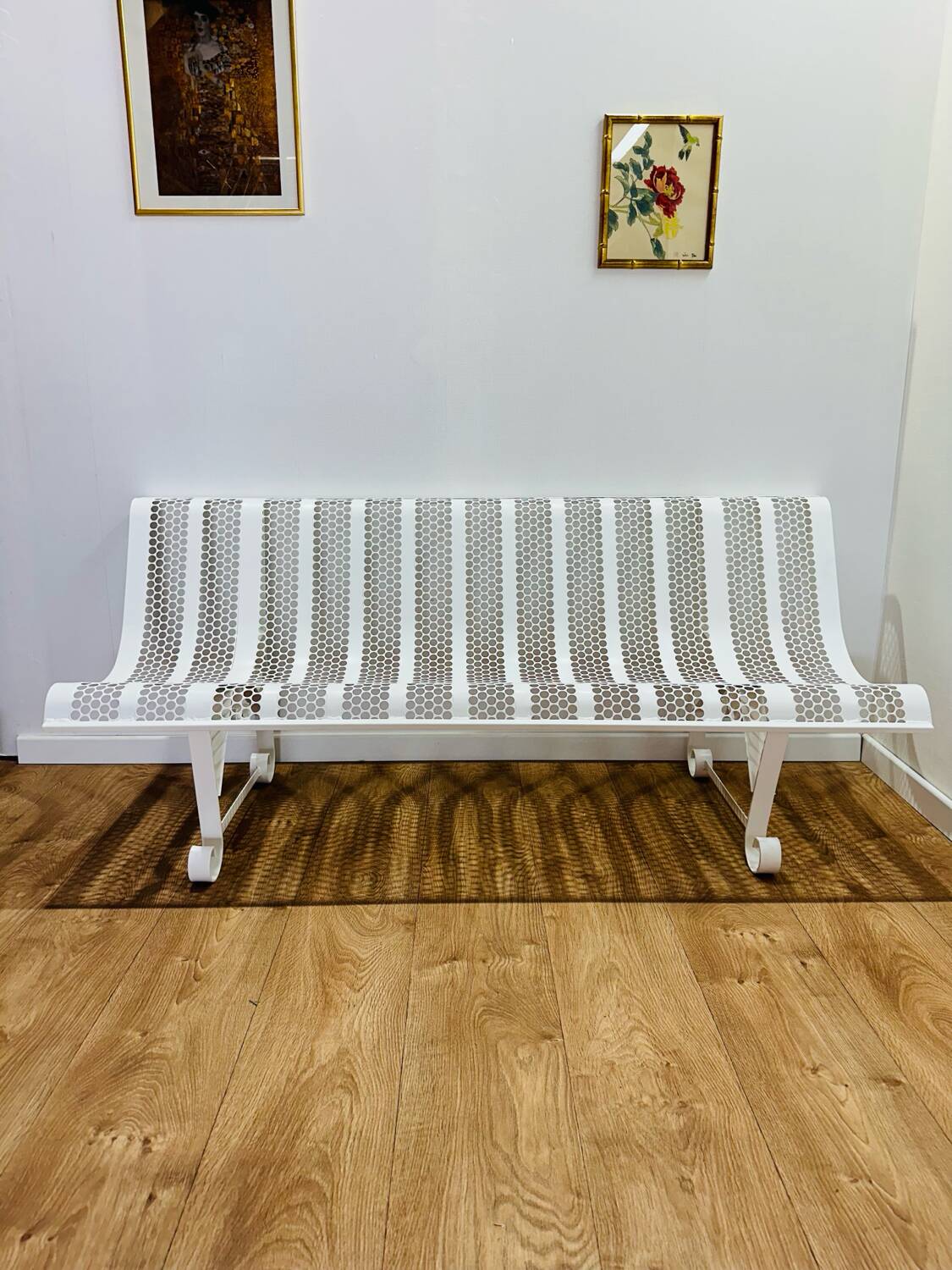 René Malaval metal bench