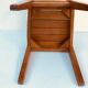 Suite de 6 chaises en chêne 1960