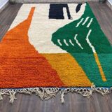 Traditional handmade pure wool rug, size 200 x 300 cm