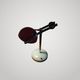 Vintage lamp 1950 Gino SARFATTI arte luce .. Vintage table lamp in mauve