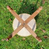 Retro Provençal stool