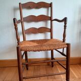 Paire de fauteuils de nourrice, style provençal 19ème siècle