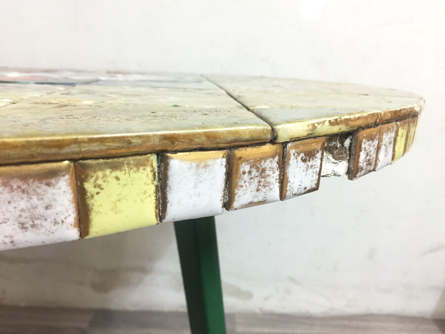 Table "Englander Chollat" Vallauris 1970