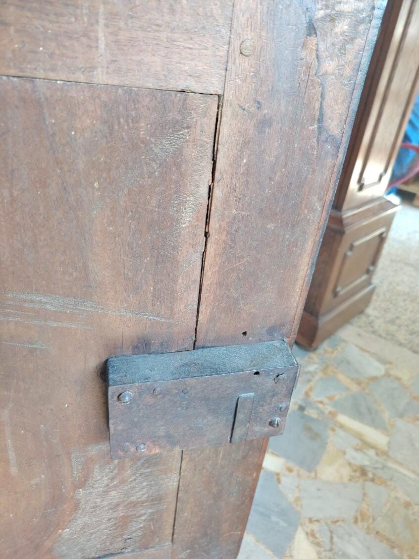 Two-door walnut buffet from Piedmont, 18th century