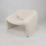 Set of 2 Model F598 Groovy Chairs by Pierre Paulin for Artifort, 1980