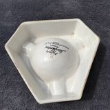 Triangular bar ashtray advertising martini the guaranteed appetite