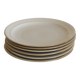 Set de six assiettes de type bistrot, Années 60/70