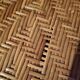 Braided rattan chaise longue 1920-30