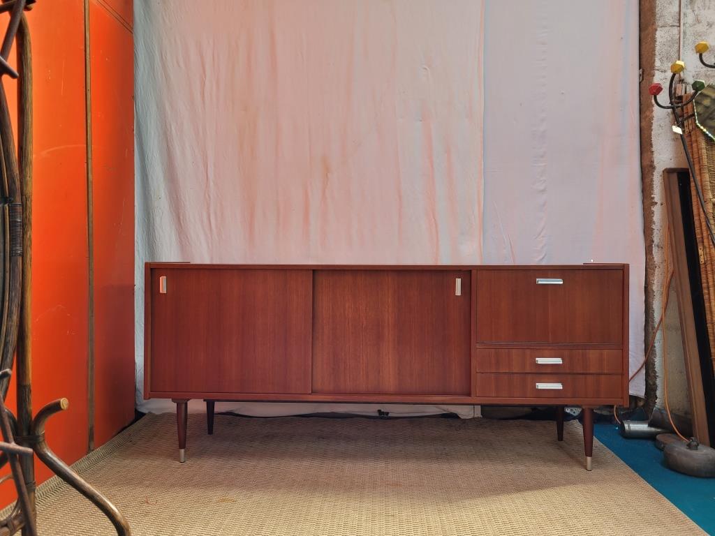 Sideboard 70s plated teak.