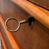 Scandinavian teak chest of drawers with 4 drawers