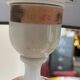 Ceramic lamp by 0. corro vintage