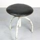 Vintage Industrial Adjustable Swivel Stools, Set of 3