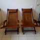 Paire de chilienne vintage