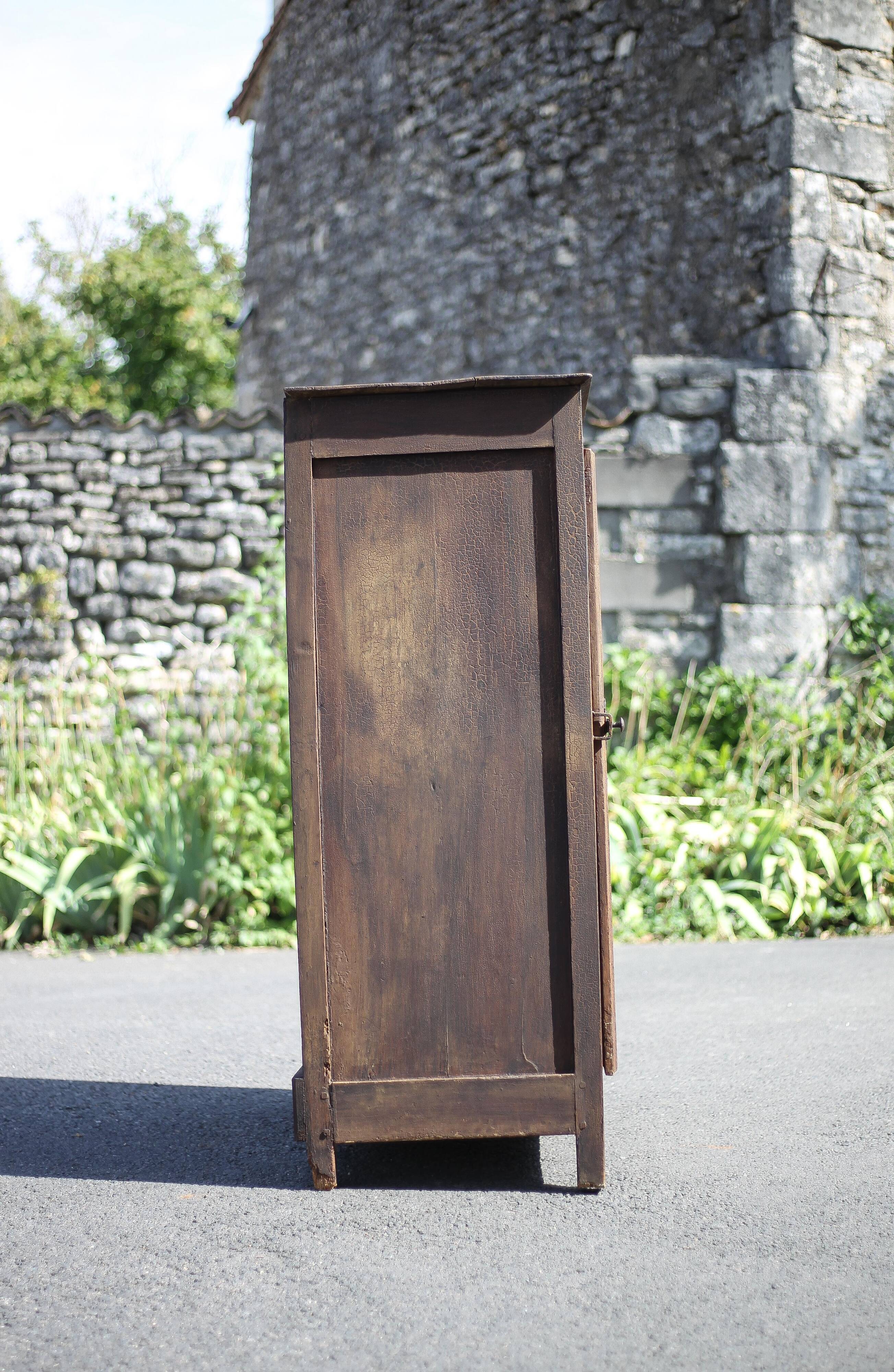 Antique 1-door cabinet, wooden storage cabinet, jam maker, cabinet, small cabinet, interior decor