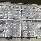 Monogram towel AB honeycomb cotton fringed old