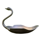 Brass swan pocket emptier