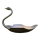 Brass swan pocket emptier