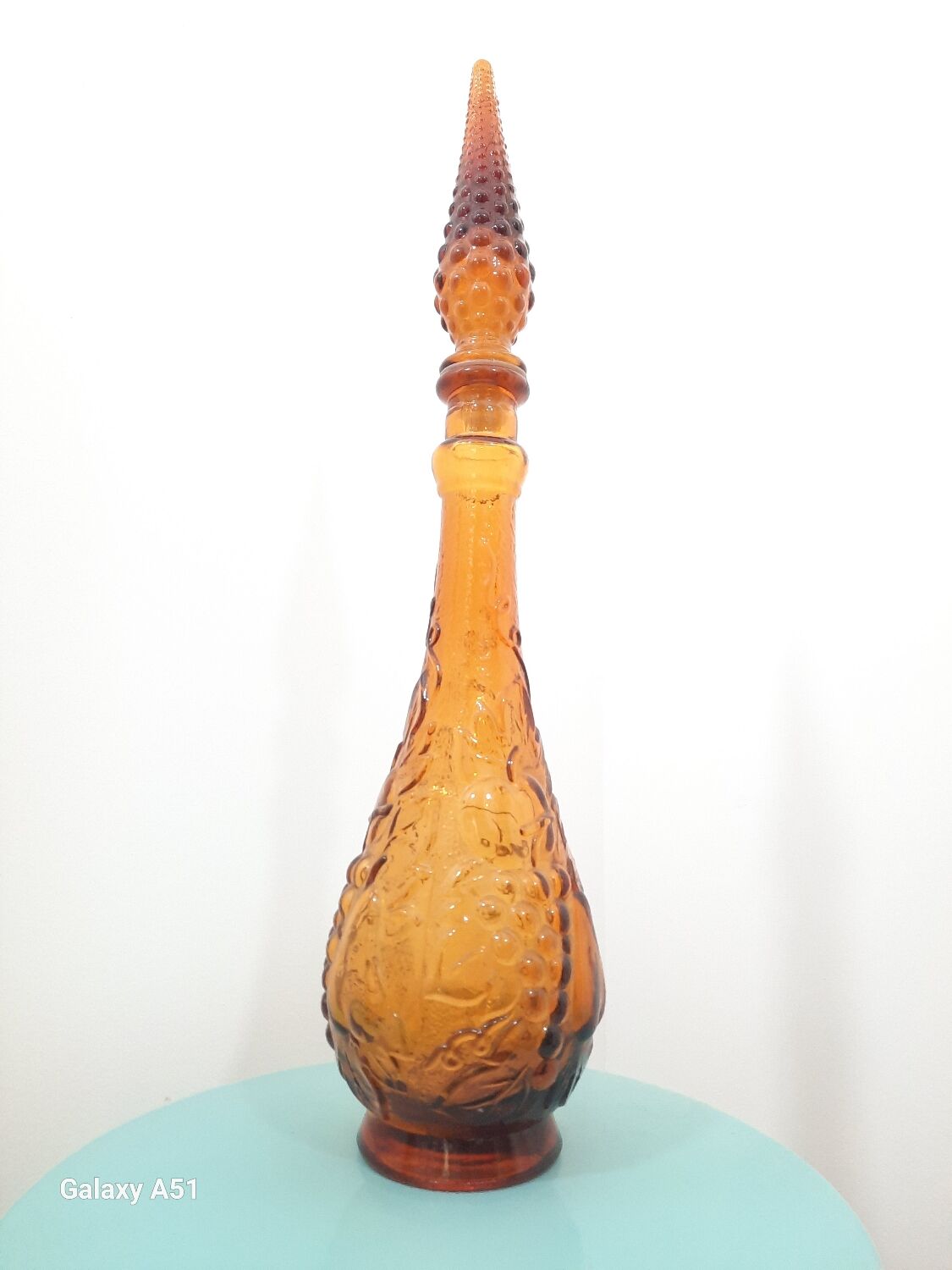 Carafe en verre vintage