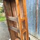 Antique Louis XV table with 3 drawers and 1 pull-out in solid cherry wood