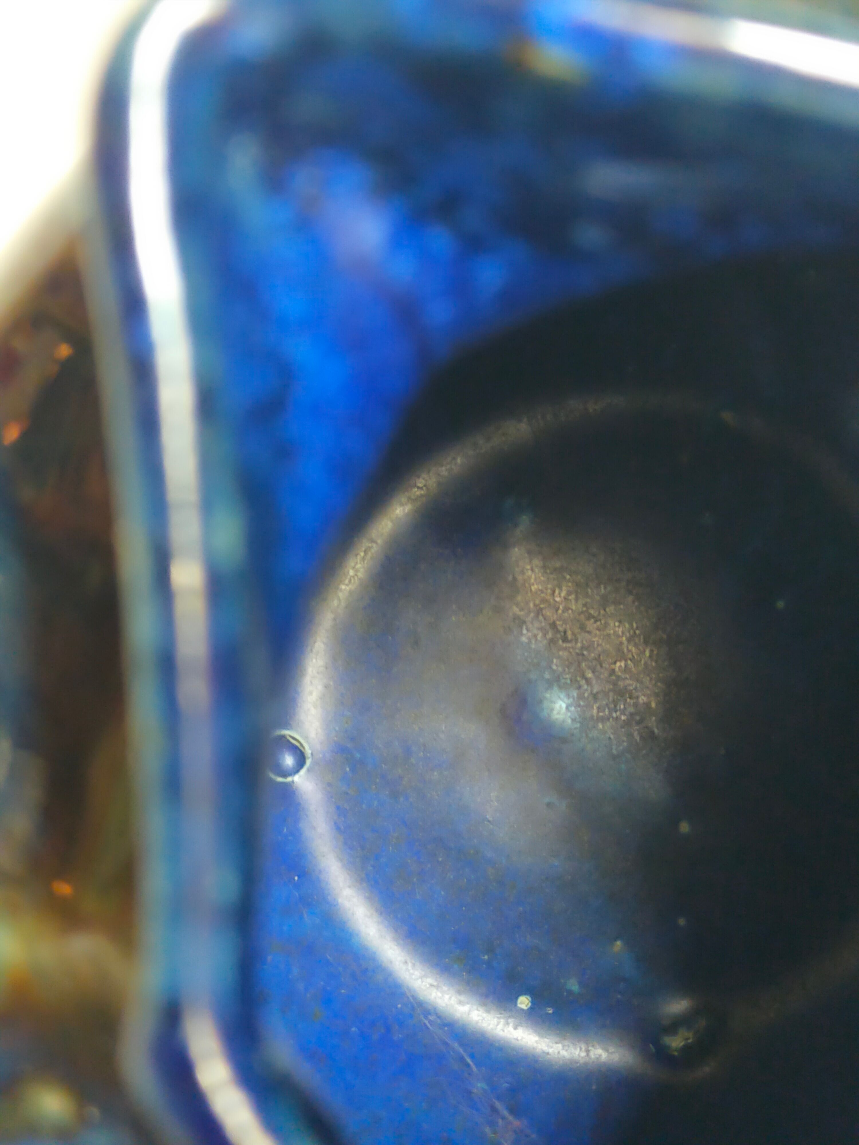 Art nouveau pitcher enamelled earth early twentieth century