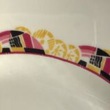 Hollow dish Limoges porcelain art deco