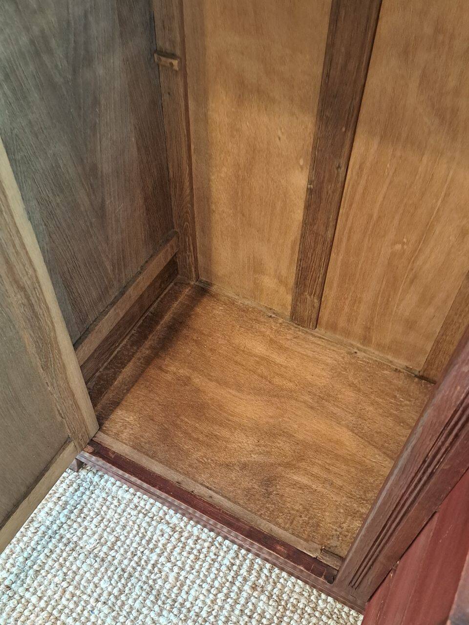 Asymmetrical Art Deco wardrobe