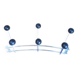 60s wall coat rack