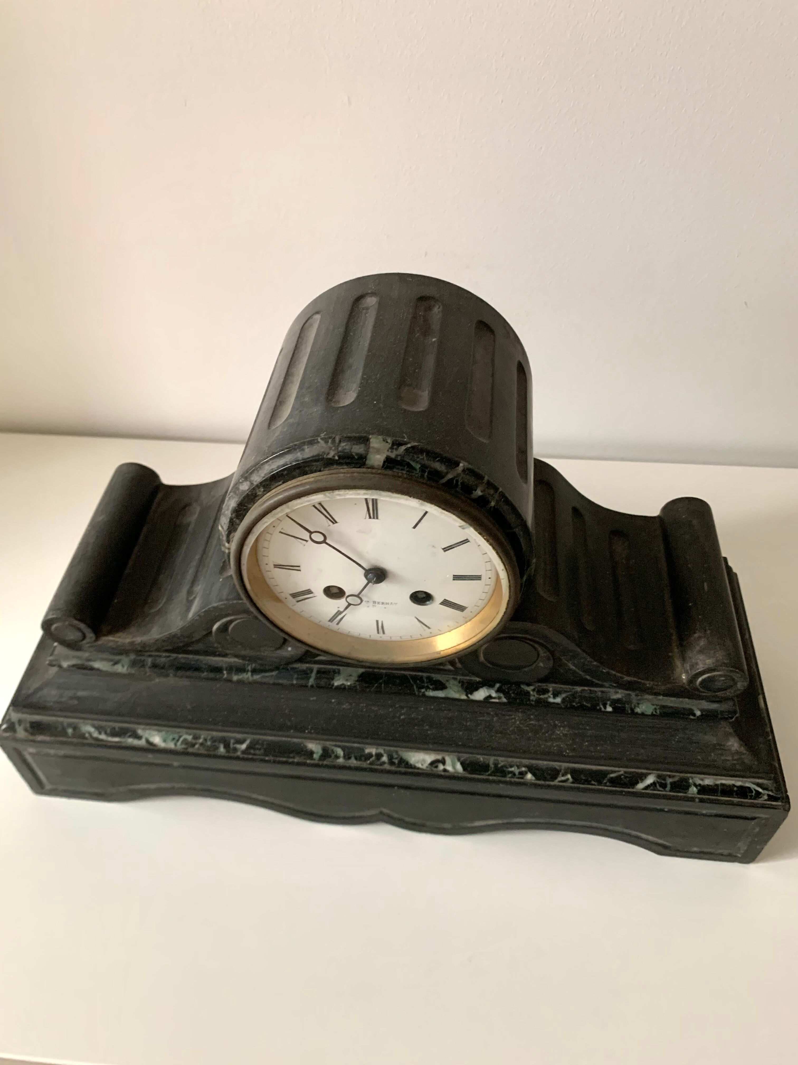 Marble clock
