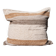 Hand-woven recycled cotton pouf cover - beige