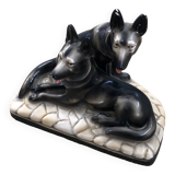 ceramic dog