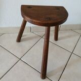 Tabouret trépieds en bois