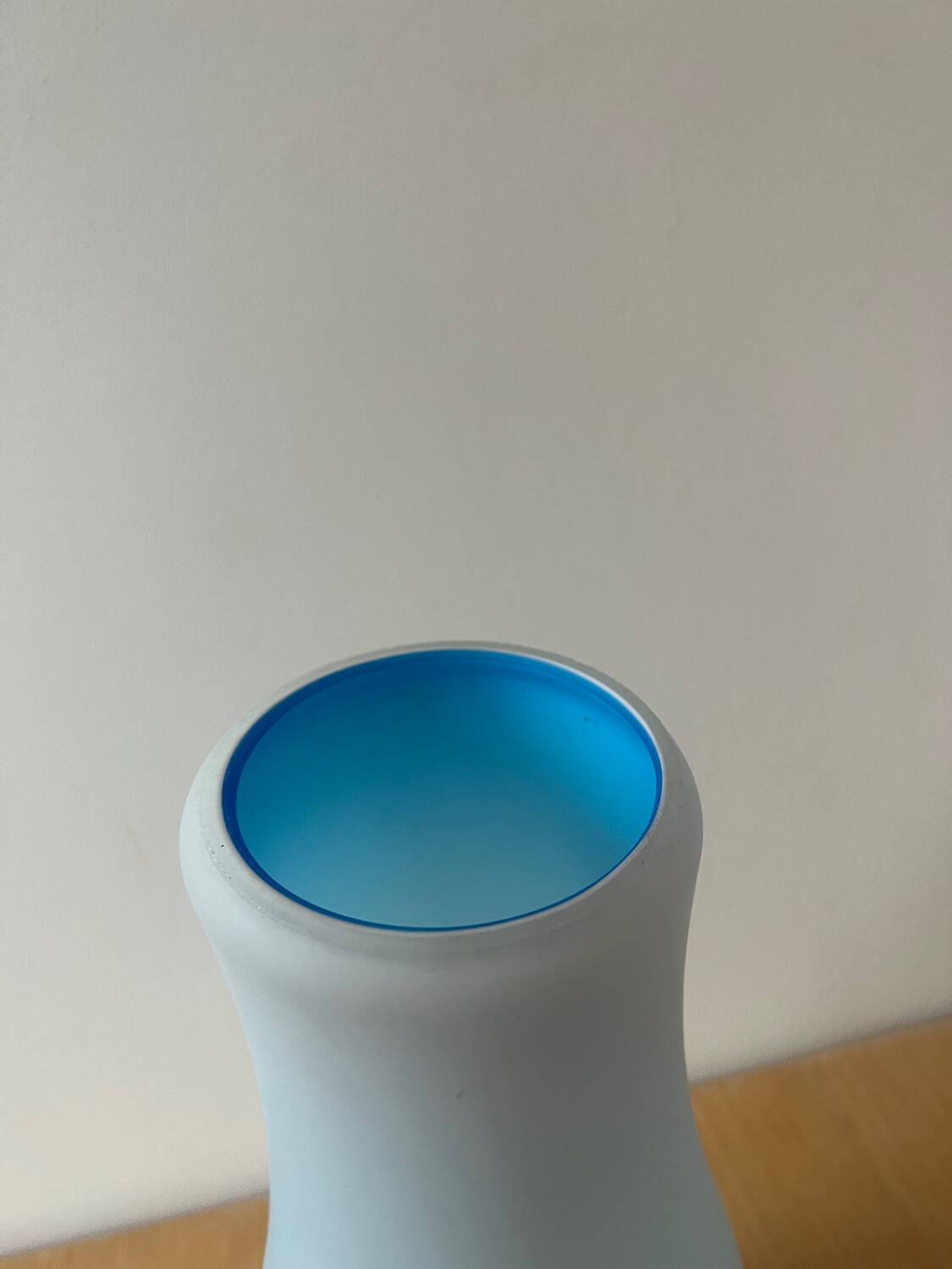 Vintage IKEA mylonit blue lamp