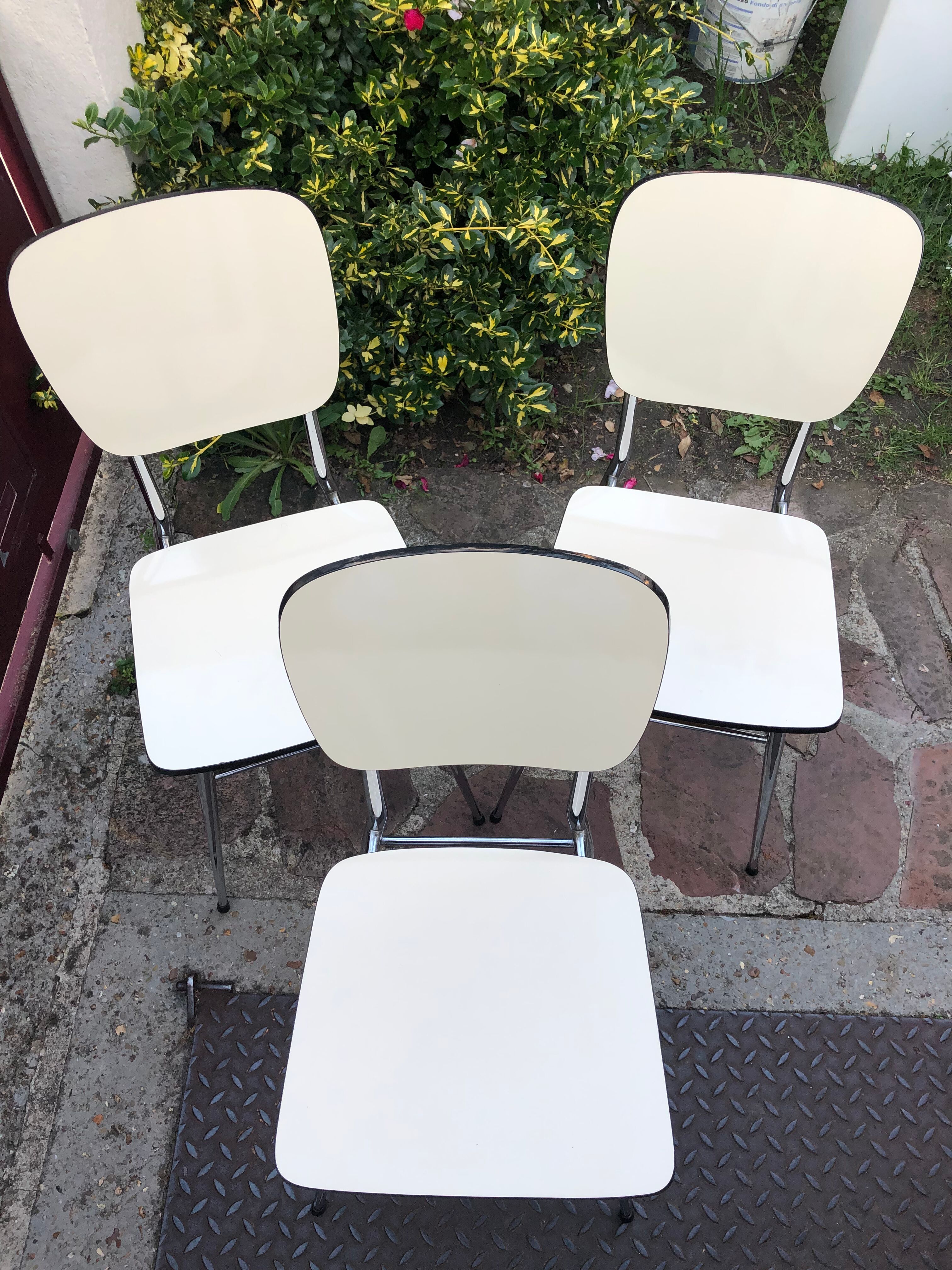 Trio chaise formica