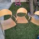 Lot de 3 chaise krijn