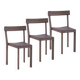 Set of 3 galta chairs