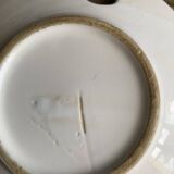 Vallauris Vintage Catchall – Palette Shape – Blue & White – 1950s/60s