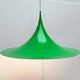 Semi-model tulip pendant lamp green space Danish mid-century by Claus Bondrup and Torsten Thorup for Fog & Mørup, 1960s, set of 2