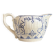 Pot à lait Boch La Louvière en faïence émaillée bleue, service "Copenhague" - années 1920-30
