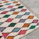 Large handmade colourful rug, 300 x 215 cm - G1075
