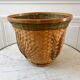 Rattan pot cover 70s