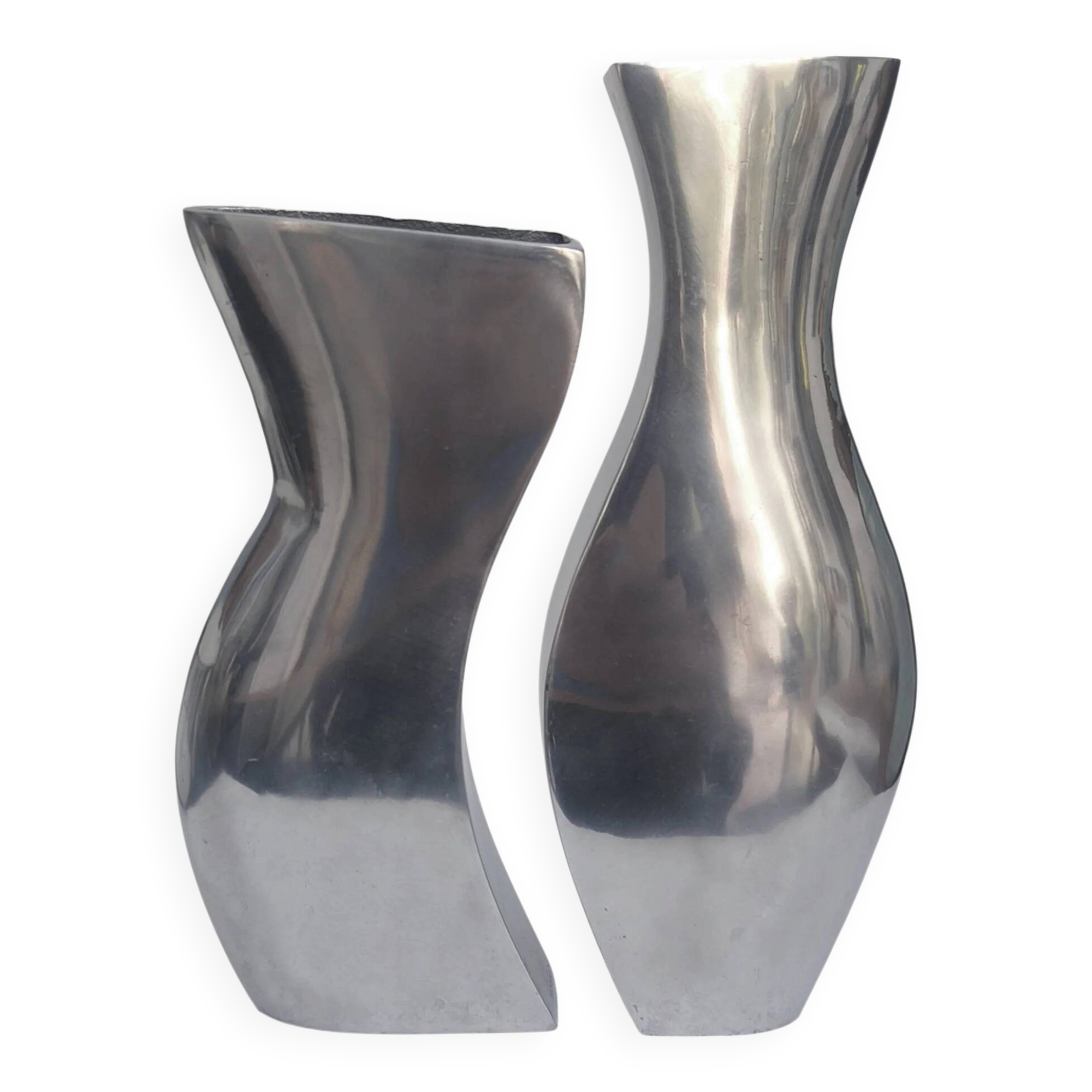 Pair of modern vases