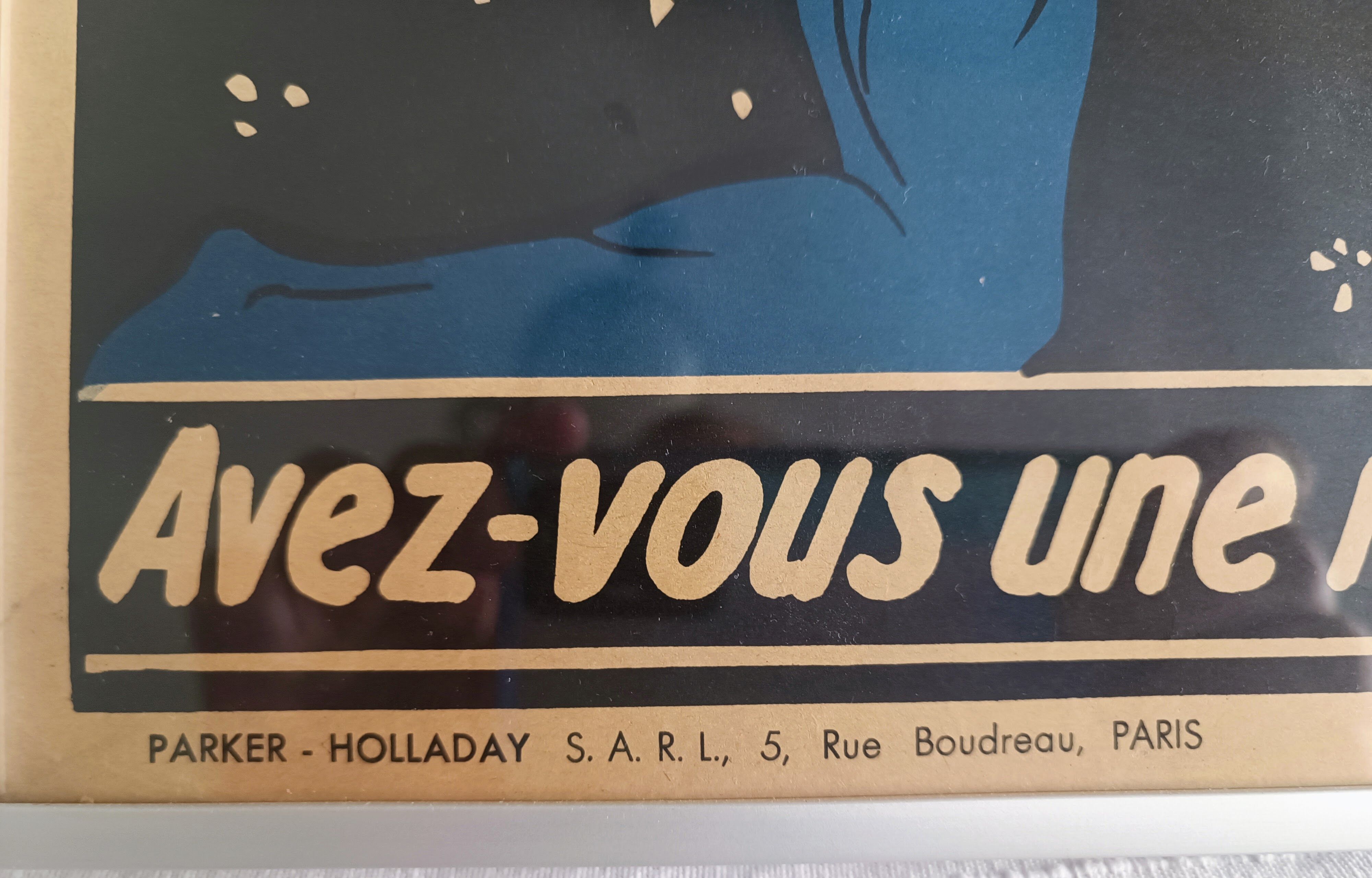 Affiche 1920 « la prospérité de tous dépend de la bonne volonté de chacun » -