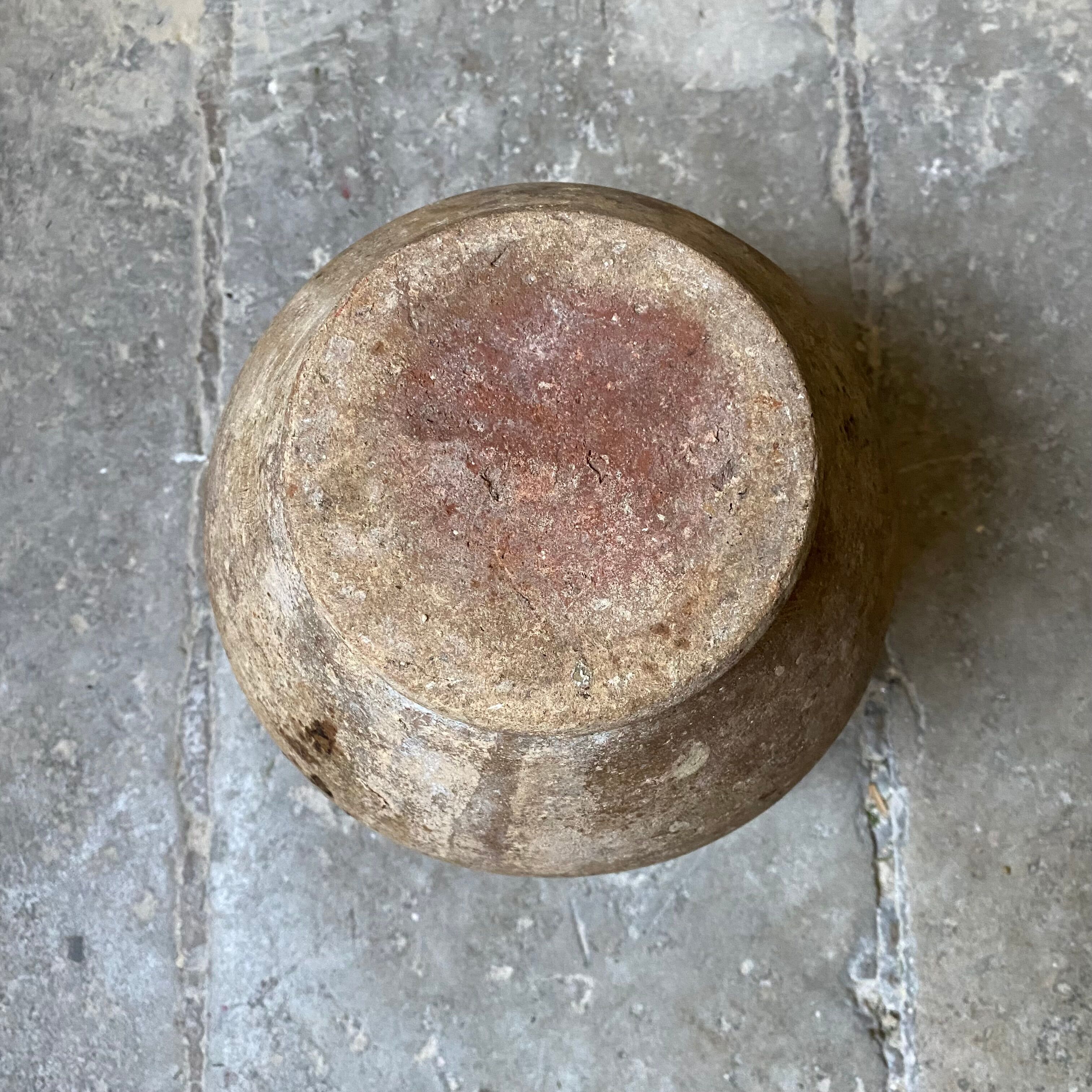 Yellow grease pot 26 cm