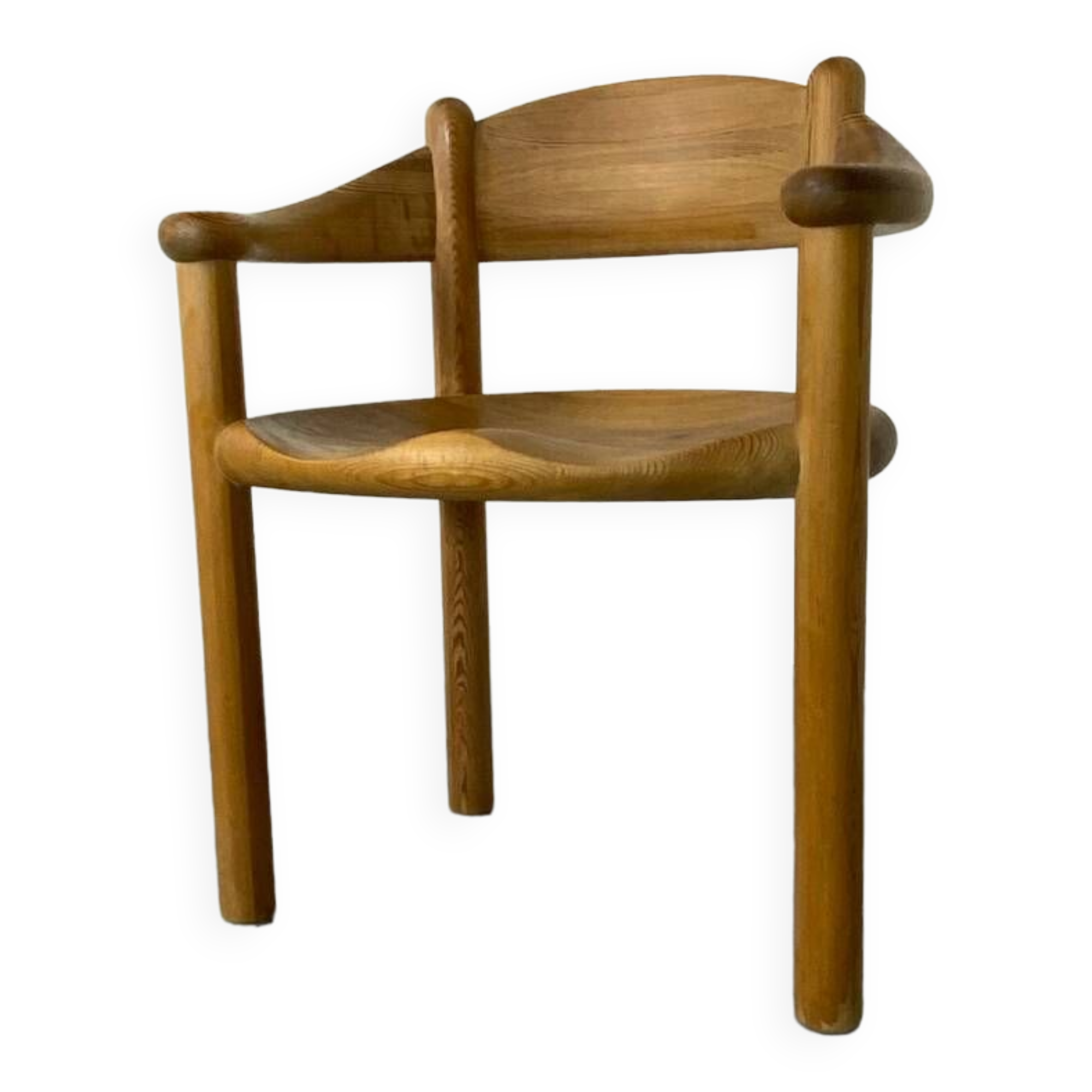 Mid-century danish architectural side or dining chair by rainer daumiller, 1960s