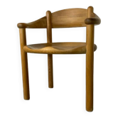 Mid-century danish architectural side or dining chair by rainer daumiller, 1960s