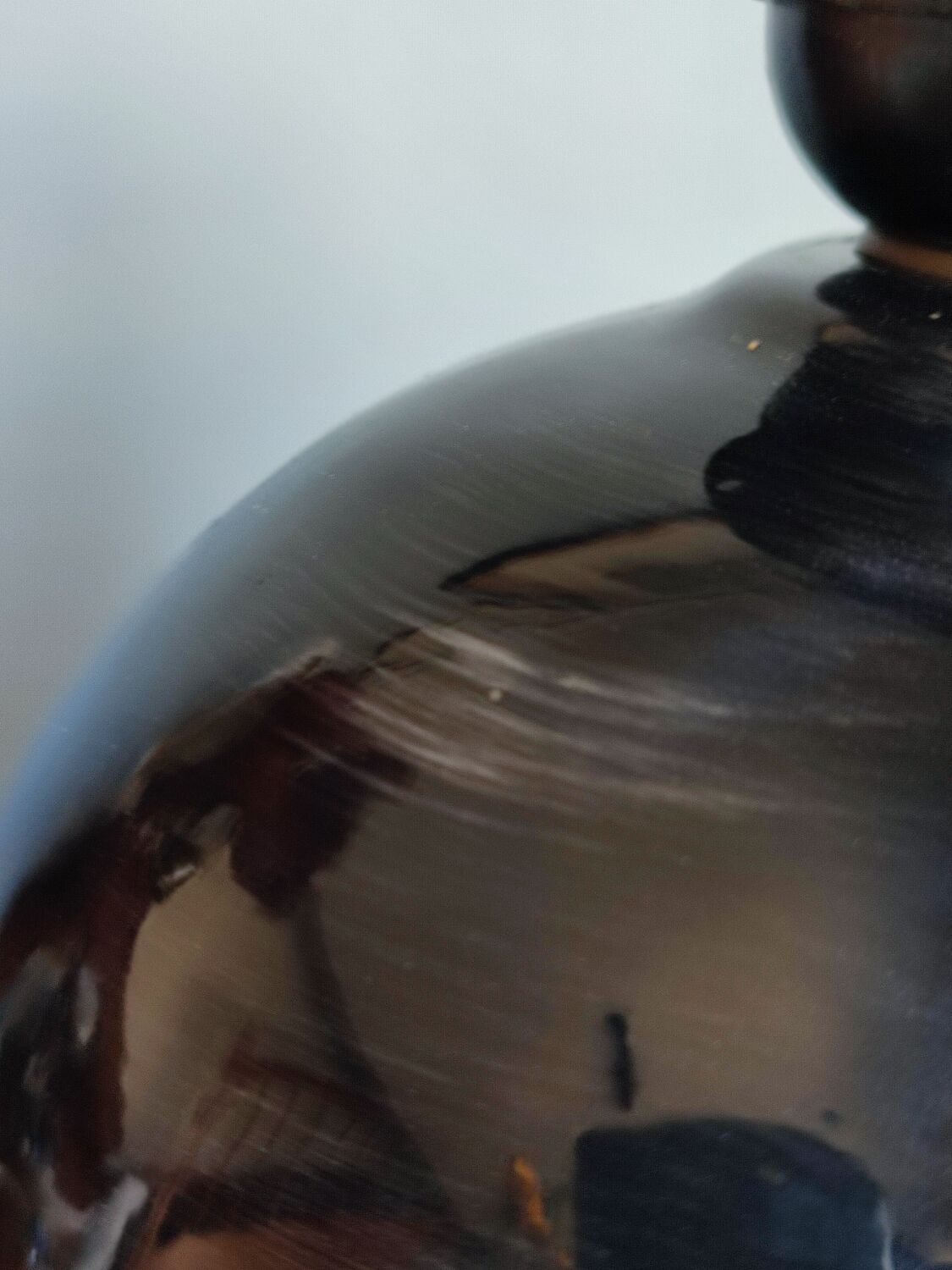 Vintage Pierrot ceramic lamp base.